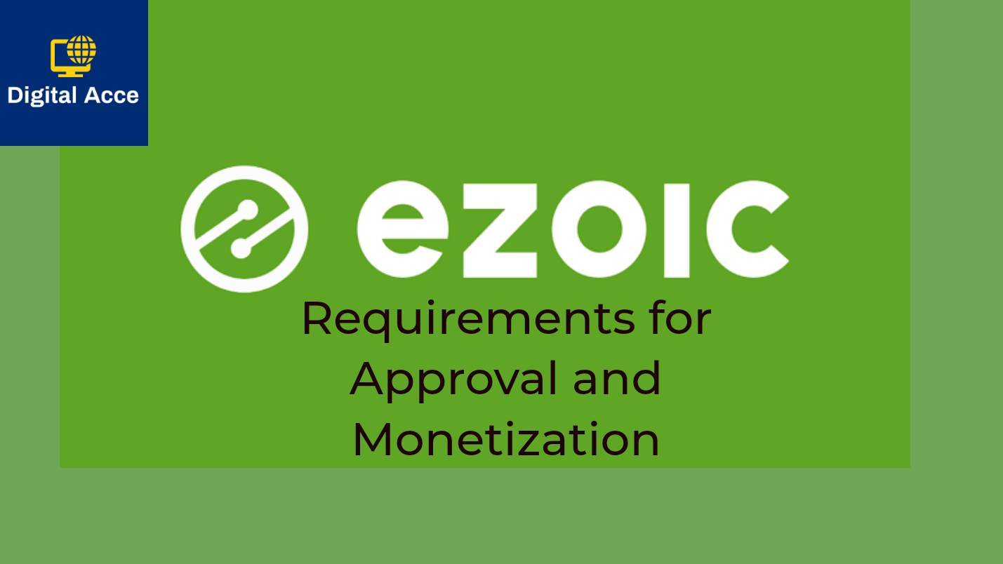 Ezoic requirements