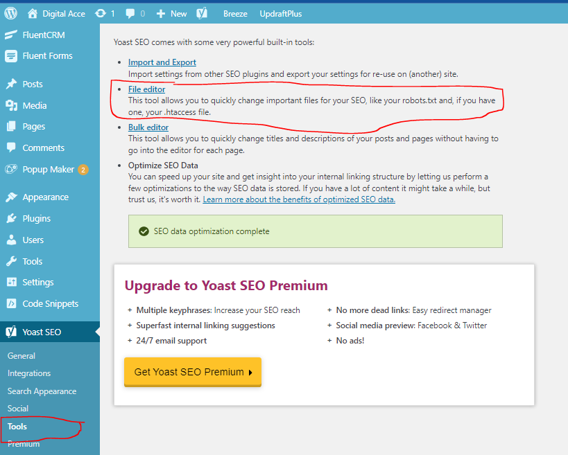 how to add Sitemap to Robots.txt File on Yoast SEO Plugin for WordPress