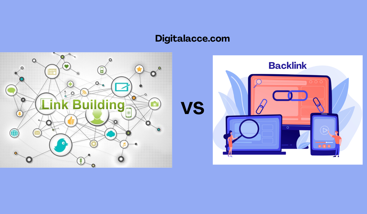 Link Building vs Backlinks